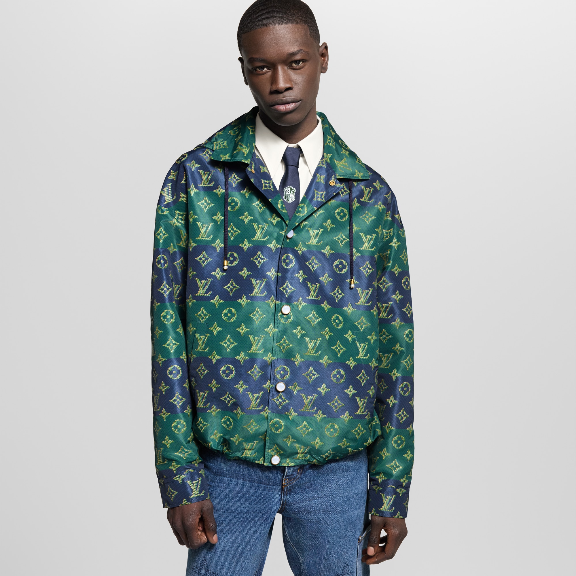 Monogram Printed Coach Jacket - Ready-to-Wear | LOUIS VUITTON